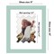 Americanflat Picture Frame with Wavy Mat - Ideal for Any Room, Living Rooms, Dorm Room